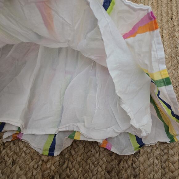 Janie and Jack Kaavia James Union Wade Striped Midi Dress‎ White 12-18 month - Picture 5 of 8